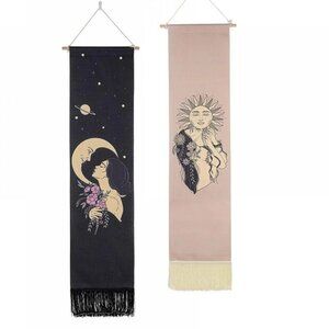 Sun and Moon Wall Hangings